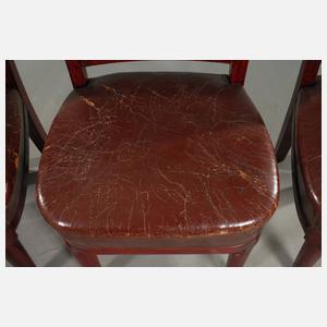 Zehn Stühle Art déco