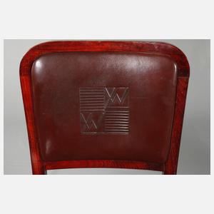 Zehn Stühle Art déco