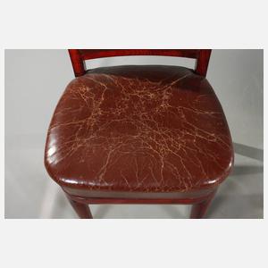 Zehn Stühle Art déco