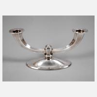 Silberleuchter Art déco111