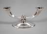Silberleuchter Art déco
