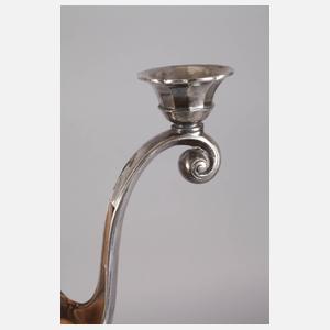 Christofle Paar Tafelaufsätze Art déco