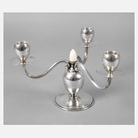 Silberleuchter Art déco111