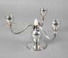 Silberleuchter Art déco