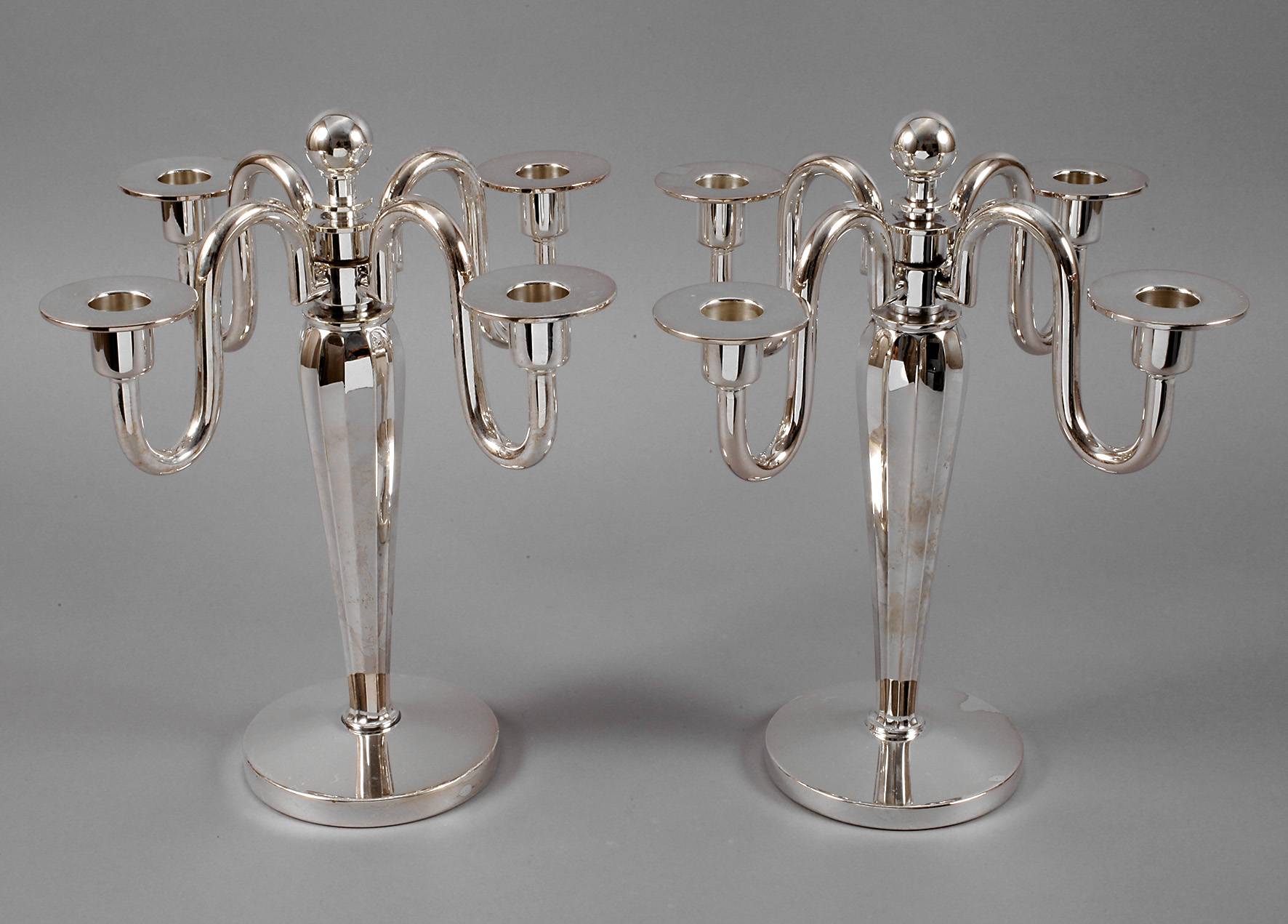 WMF Paar Kerzenleuchter Art déco