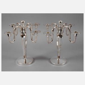 WMF Paar Kerzenleuchter Art déco