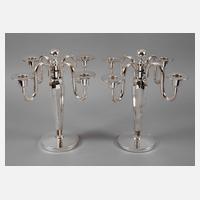 WMF Paar Kerzenleuchter Art déco111