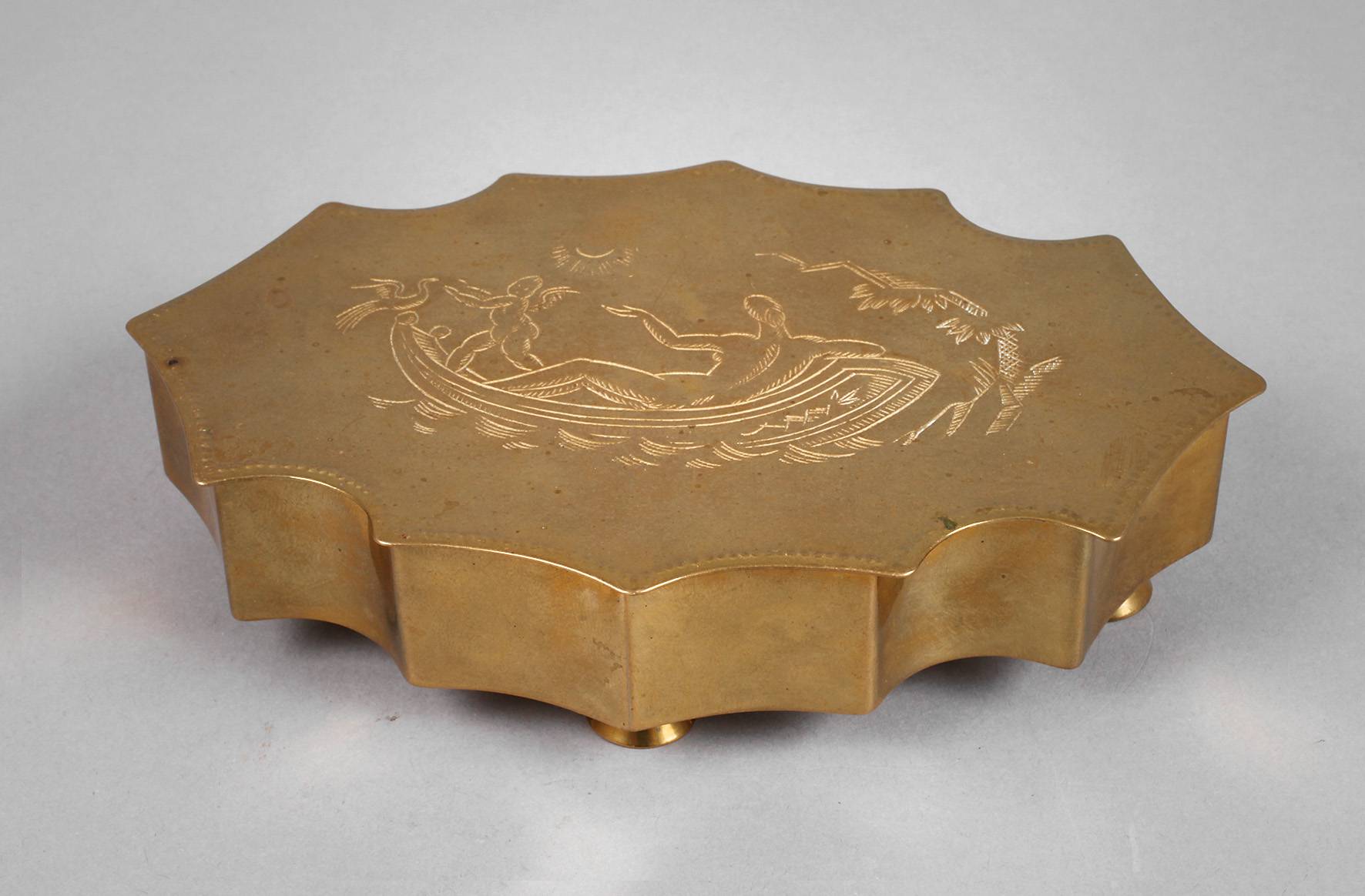 Deckeldose Art déco