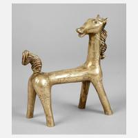 Expressives Bronzepferd111