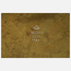 Großes Messingtablett Art déco