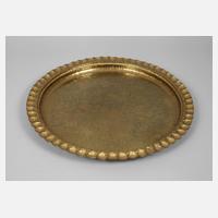 Großes Messingtablett Art déco111