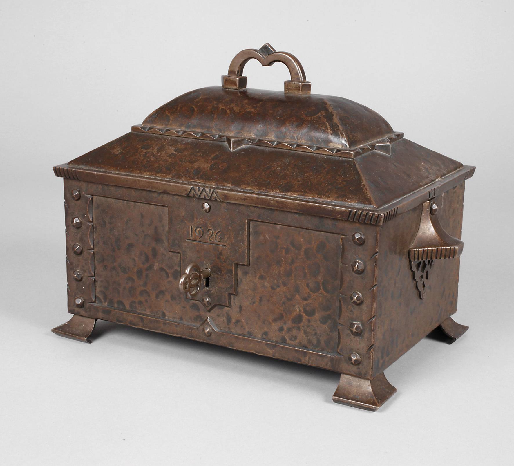 Eisenschatulle Art déco