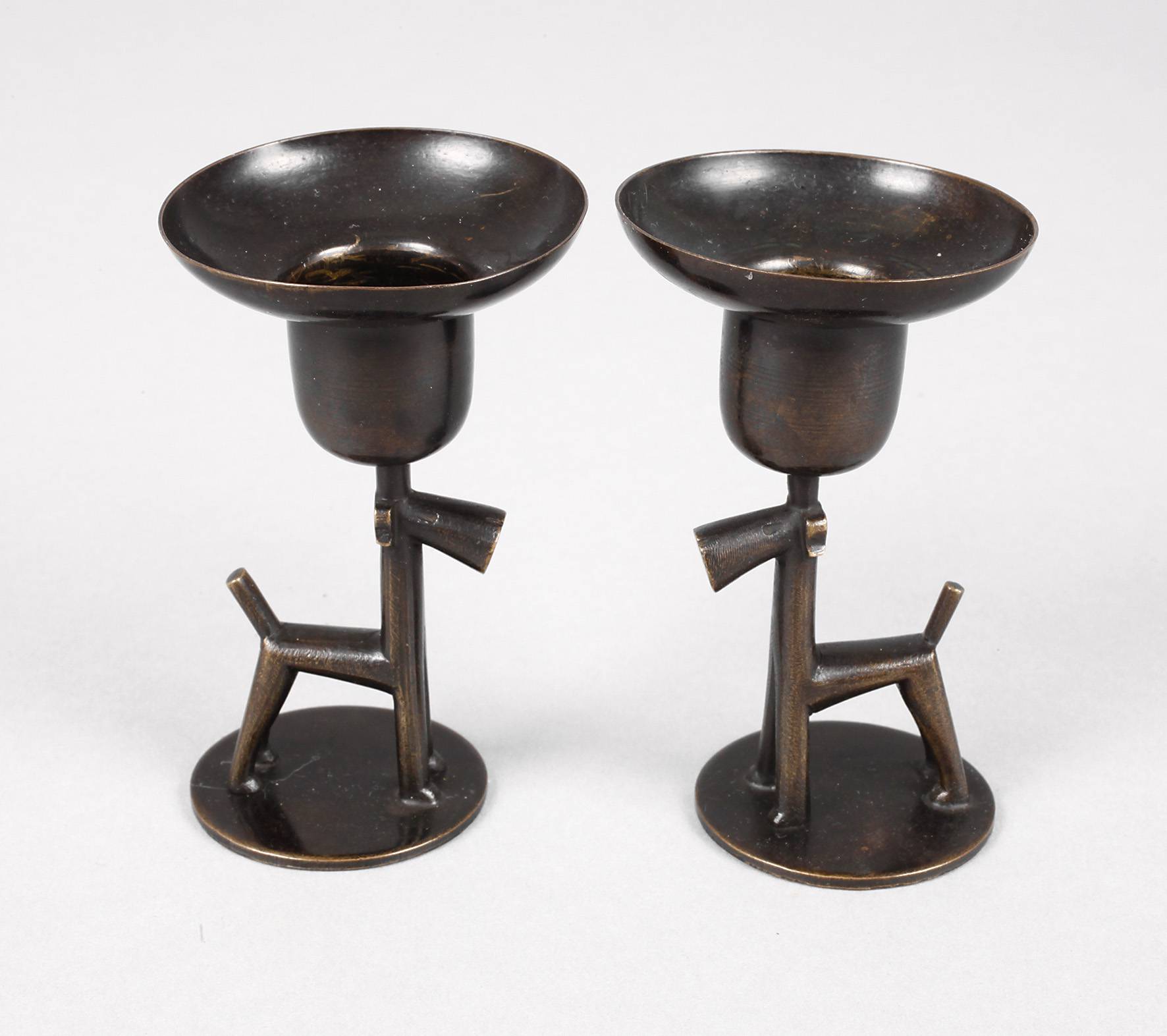 Hagenauer Wien Zwei Kerzenleuchter