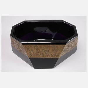 Moser Karlsbad Jardiniere und Aschenbecher