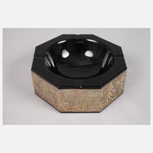 Moser Karlsbad Jardiniere und Aschenbecher