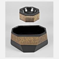 Moser Karlsbad Jardiniere und Aschenbecher111