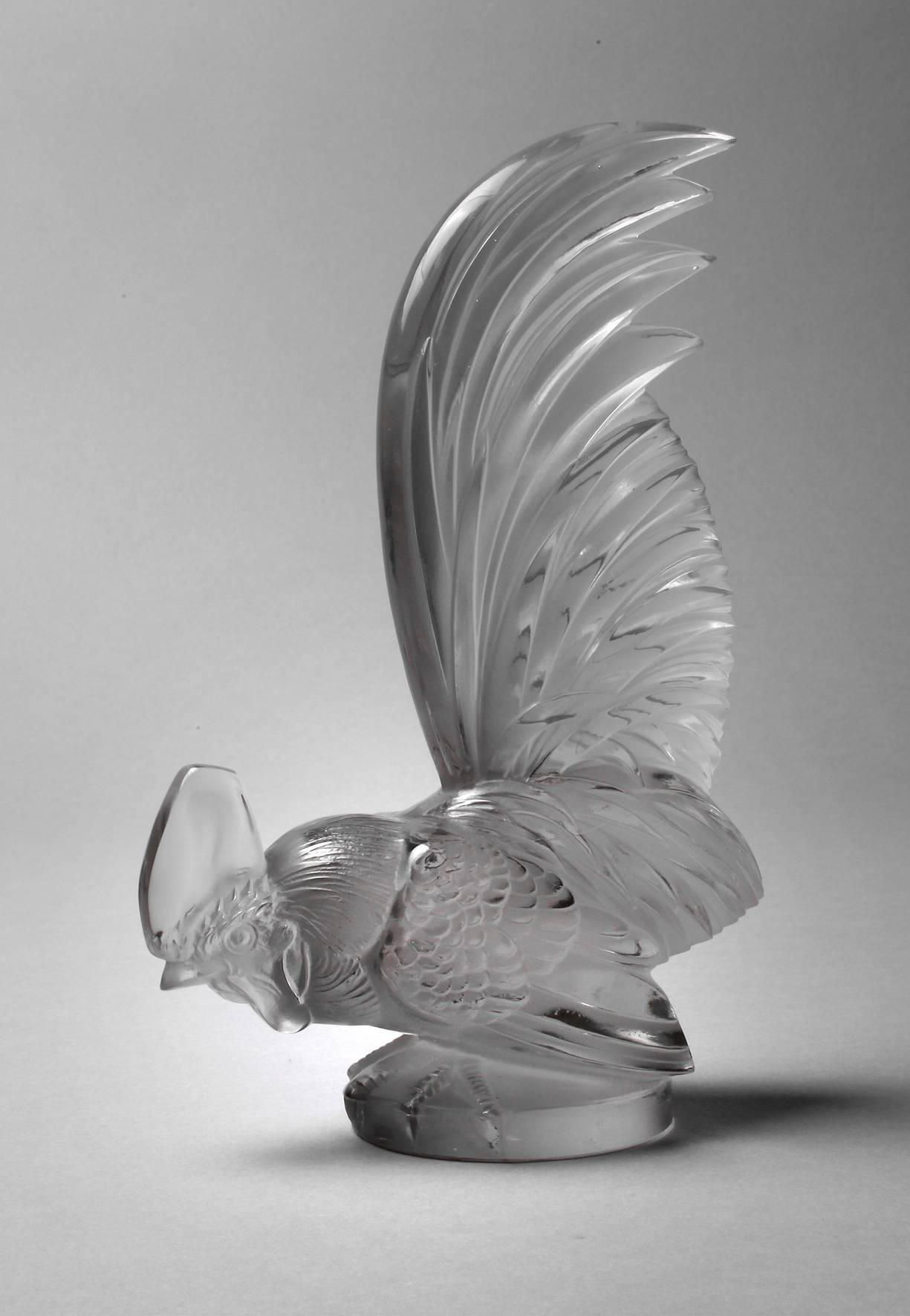 René Lalique Tierfigur Hahn