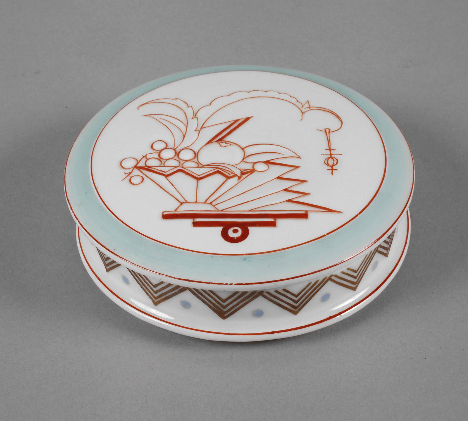 Kästner Deckeldose Art déco