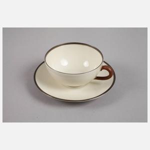 Kästner Mokkaservice Art déco