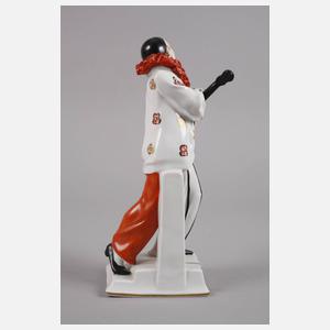 Katzhütte Pierrot Art déco