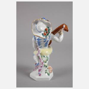 Meissen Lautenspieler aus der Intermezzo-Zwergenkapelle