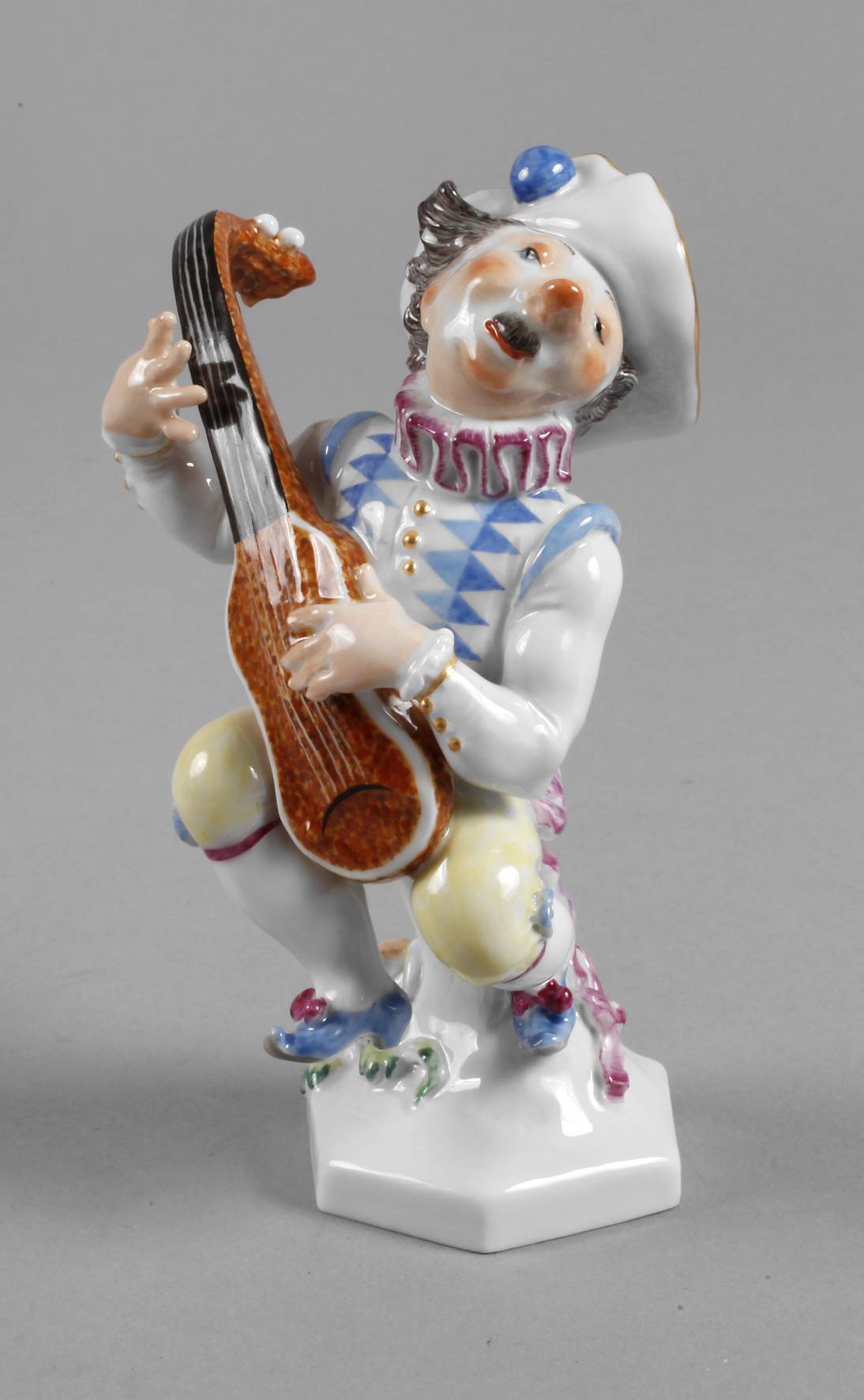 Meissen Lautenspieler aus der Intermezzo-Zwergenkapelle