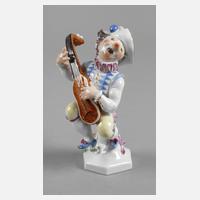 Meissen Lautenspieler aus der Intermezzo-Zwergenkapelle111