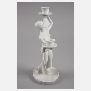 Schierholz Plaue figürlicher Kerzenleuchter