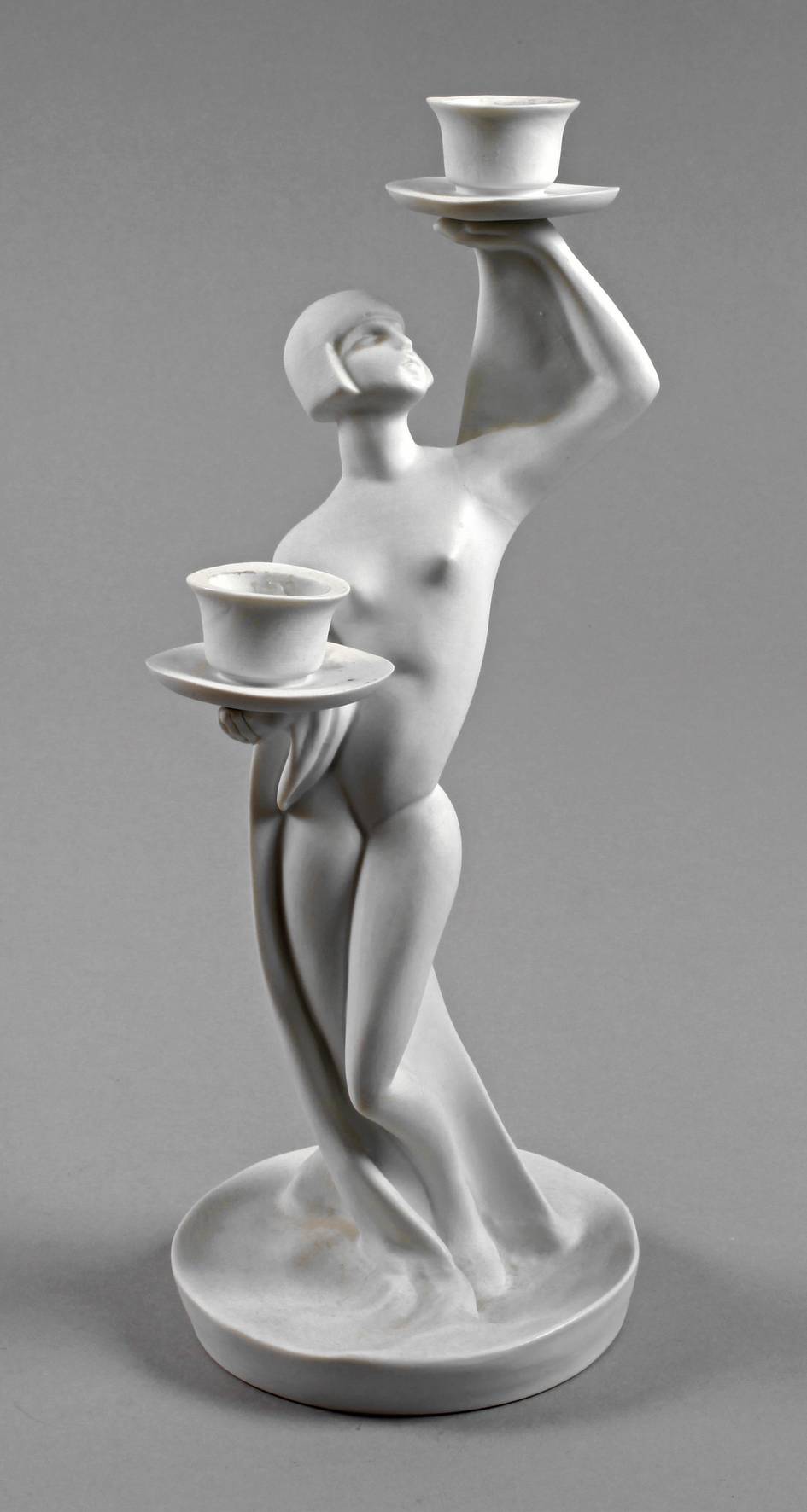 Schierholz Plaue figürlicher Kerzenleuchter