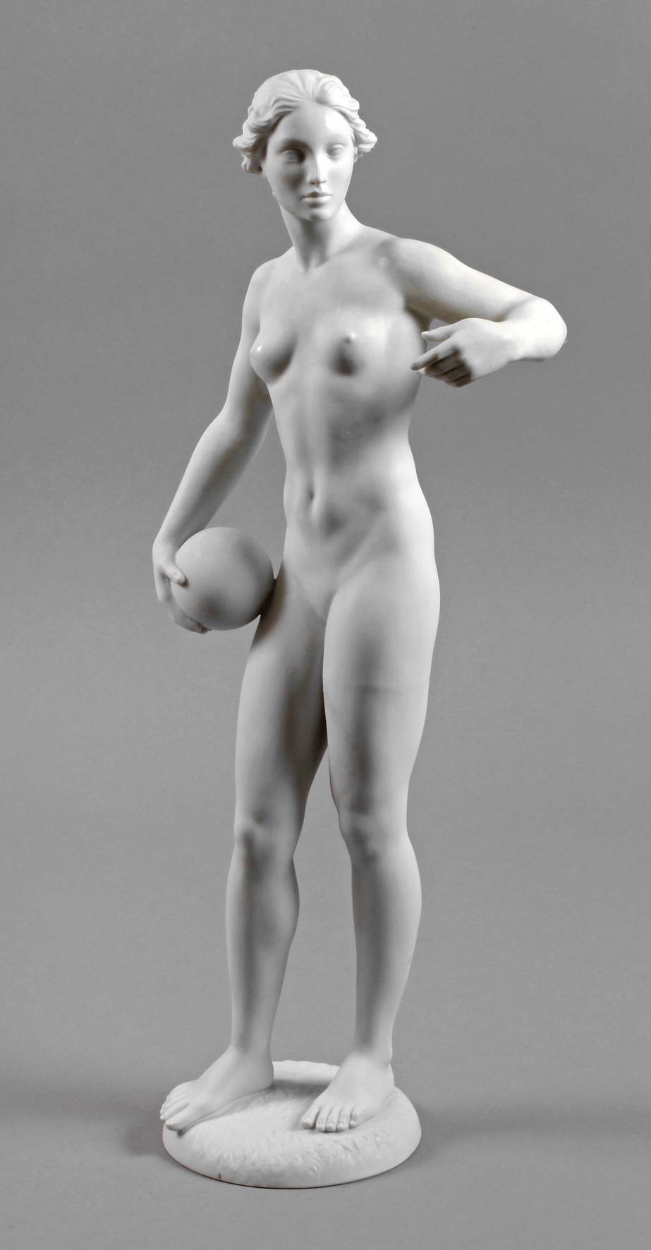 Rosenthal große Aktfigur mit Ball
