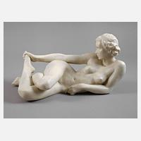 Rosenthal Liegende, weiblicher Akt111