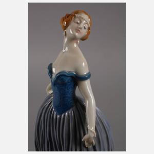 Volkstedt Tänzerin Art déco