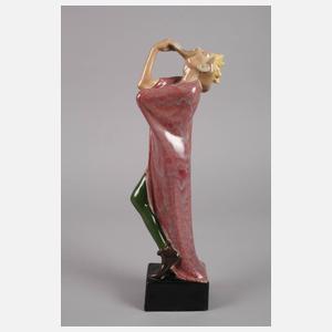 Goldscheider Wien Narr als König