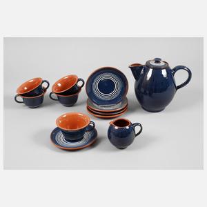 Teeservice im Bauhausstil