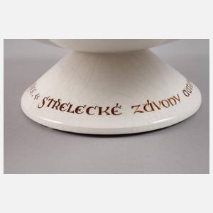 Tafelaufsatz Kunstgewerbeschule Bechyne