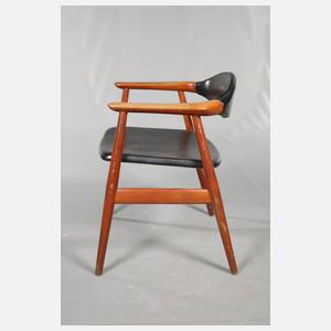 Armlehnstuhl Teakholz