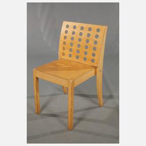 Sechs Stapelstühle Thonet