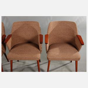 Vier Sessel DDR Design
