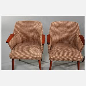 Vier Sessel DDR Design