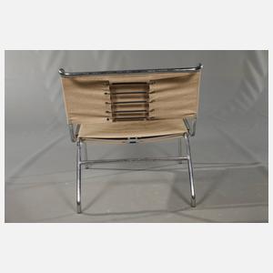 Paar Stahlrohrsessel