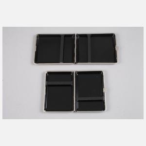 Zwei Zigarettenetuis Otmar Alt