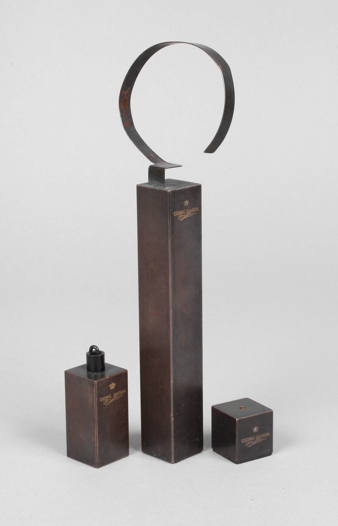 Georg Jensen drei Präsentationsständer