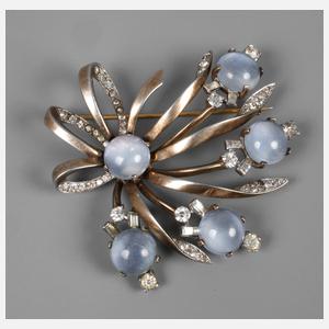 Joseph Mazer große Brosche