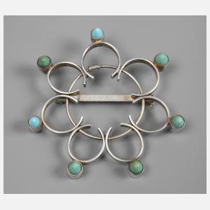 Silberbrosche Finnland