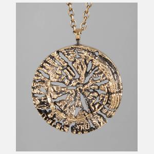 Pentti Sarpaneva großer Anhänger an Kette