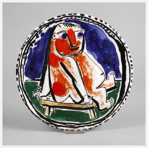 Wandteller ”Salzbi”