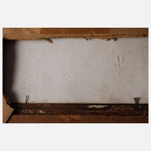 KPM Berlin Altmeisterkopie nach Gabriel Metsu 1661