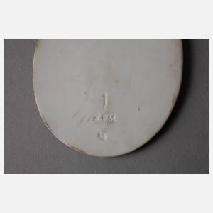 KPM Berlin kleine Porzellanbildplatte