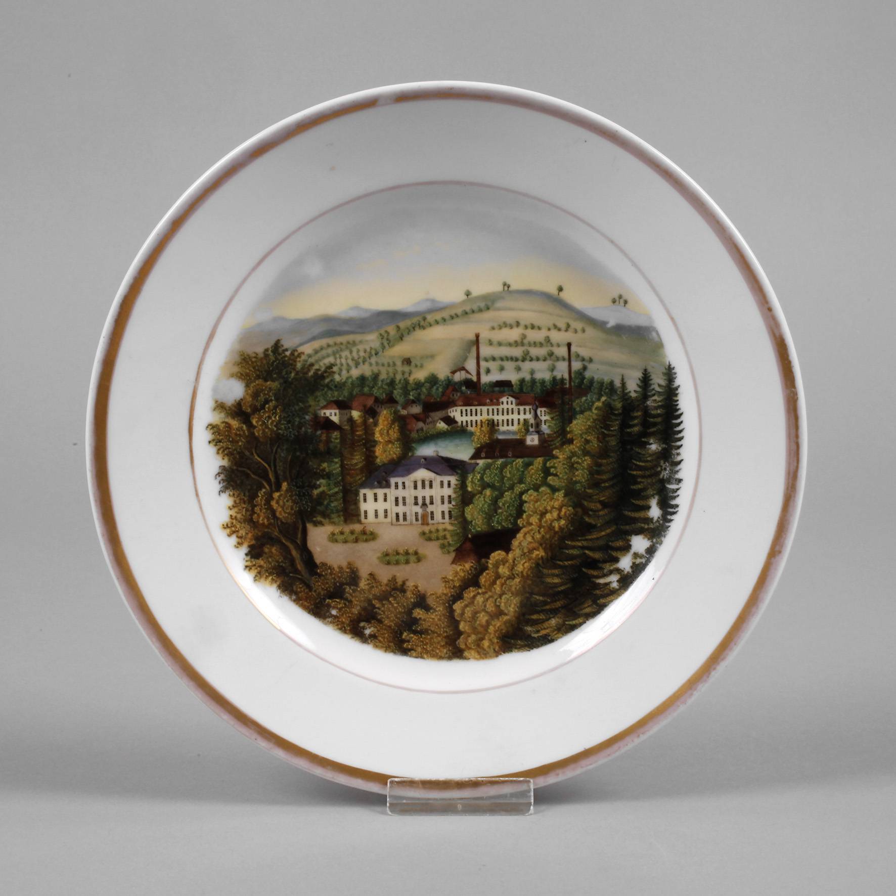 Thüringen Ansichtenteller Marientaler Schlösschen