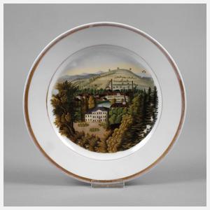 Thüringen Ansichtenteller Marientaler Schlösschen